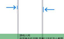 新苹果手机攻略,苹果11手机怎么截图-游戏人间