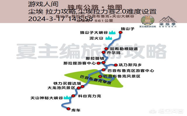 尘埃拉力赛2.0路书图解