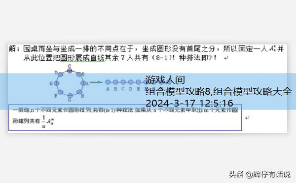 组合模型攻略大全