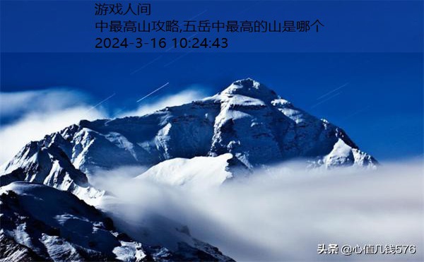 中最高山攻略