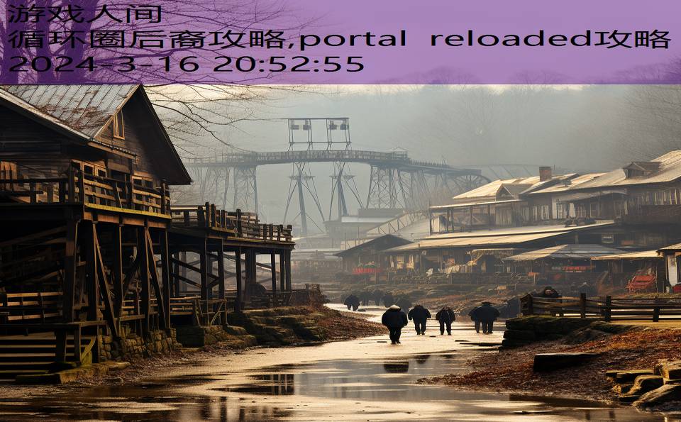 循环圈后裔攻略,portal reloaded攻略