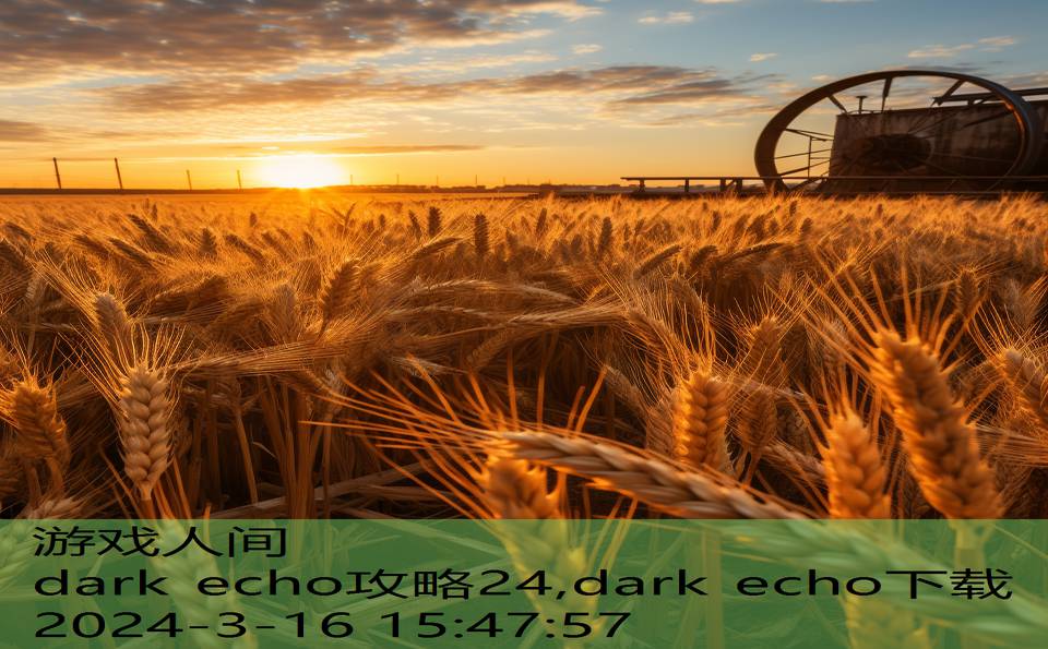 dark echo攻略24,dark echo下载