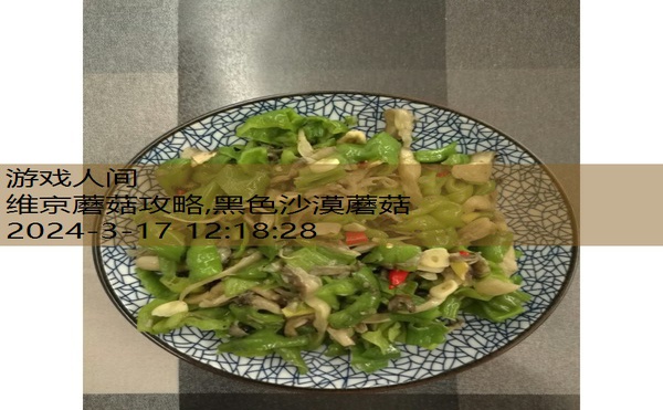 黑色沙漠蘑菇