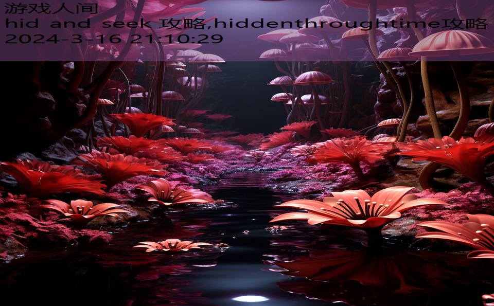 hid and seek 攻略,hiddenthroughtime攻略